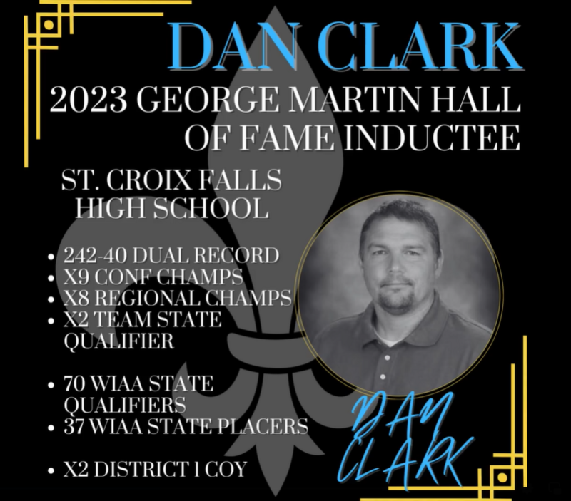 Dan Clark, Hall of Fame Inductee.