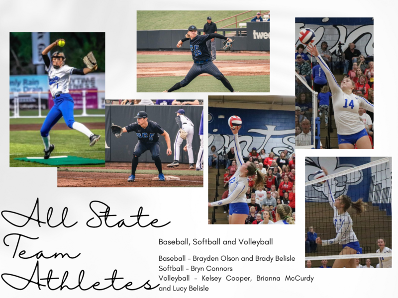 We have All State Athletes
