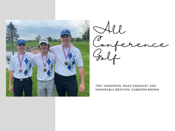 All Conference Boys Golf