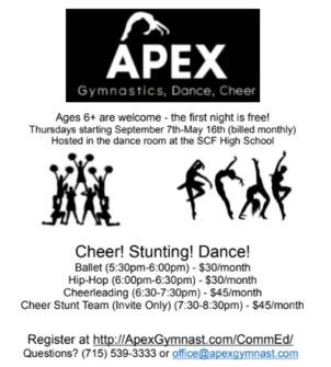 Apex Gymnastics, Dance and Cheer
